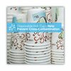 Dixie PerfecTouch Paper Hot Cups and Lids Combo, 12 oz, Multicolor, PK50, 50PK 5342COMBO600